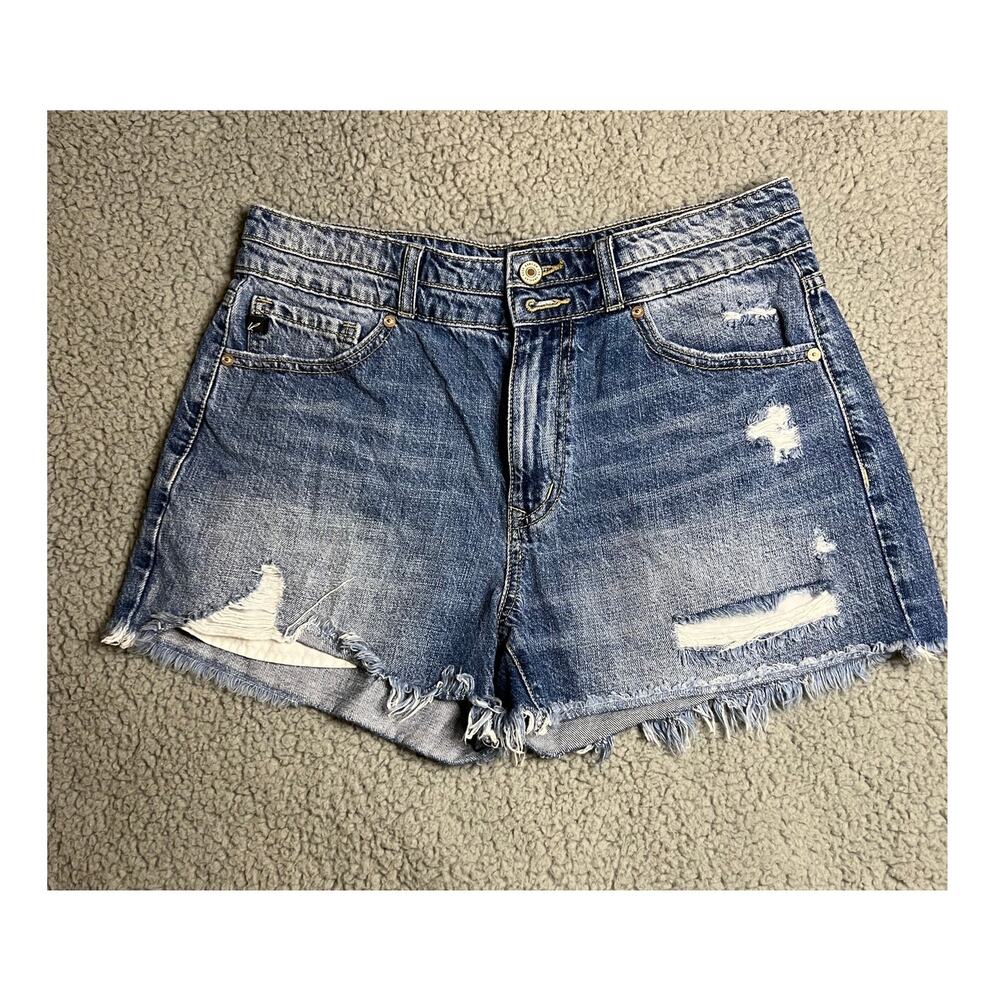 KANCAN HiRise REVOLVE Girlfriend Jean Shorts Size 9/28 (B130184)
